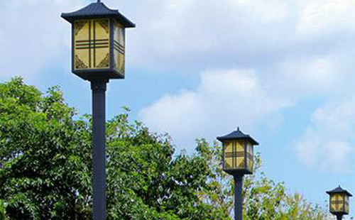 安定庭院灯安装间距与布灯设计全解析